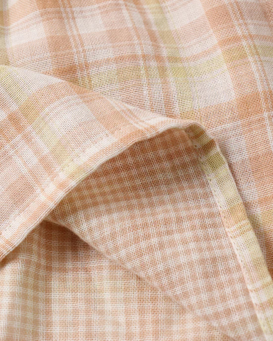 dress summer plaid tiered jumper - plaid