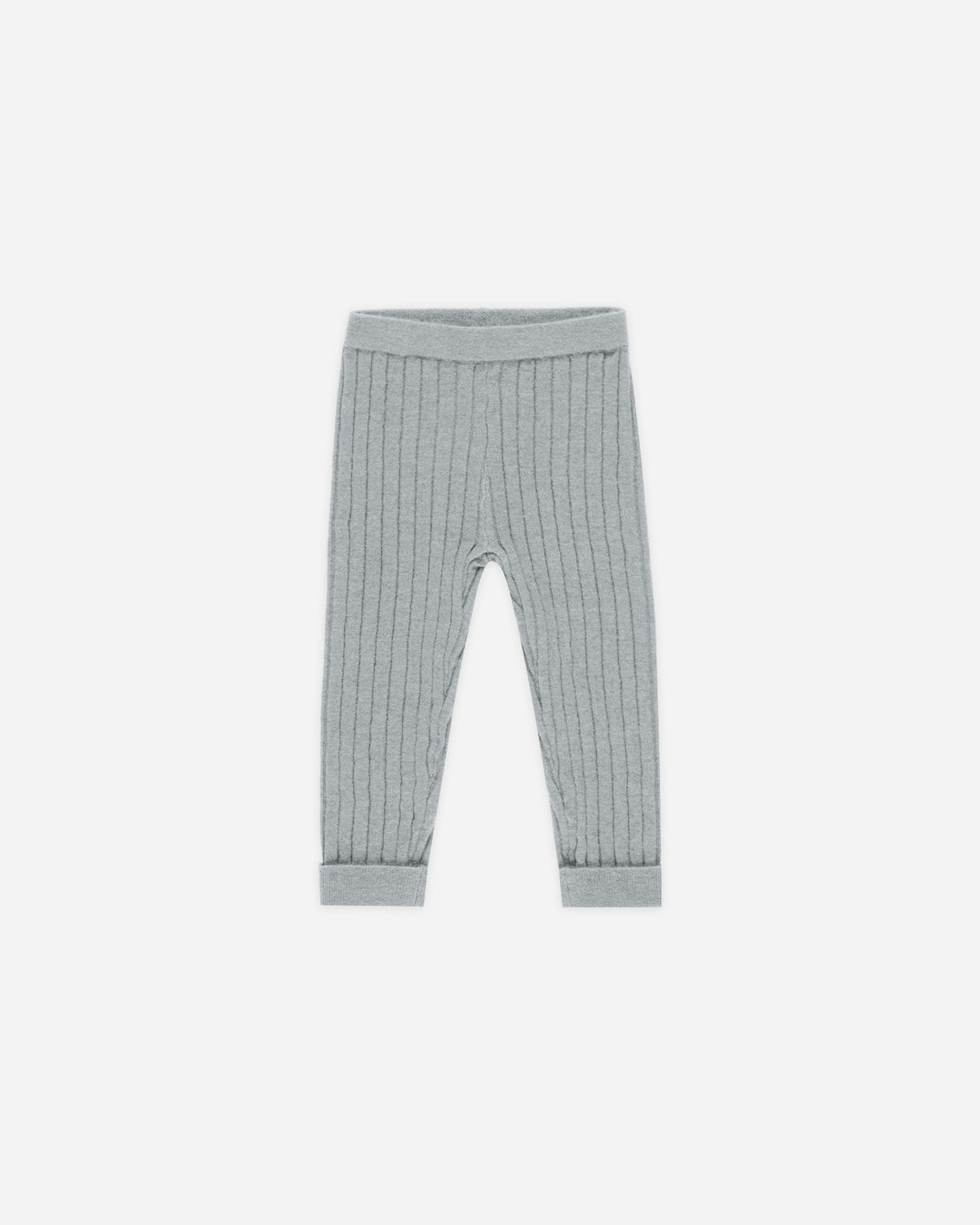 set outfit ribbed knit sweater and pants - blue