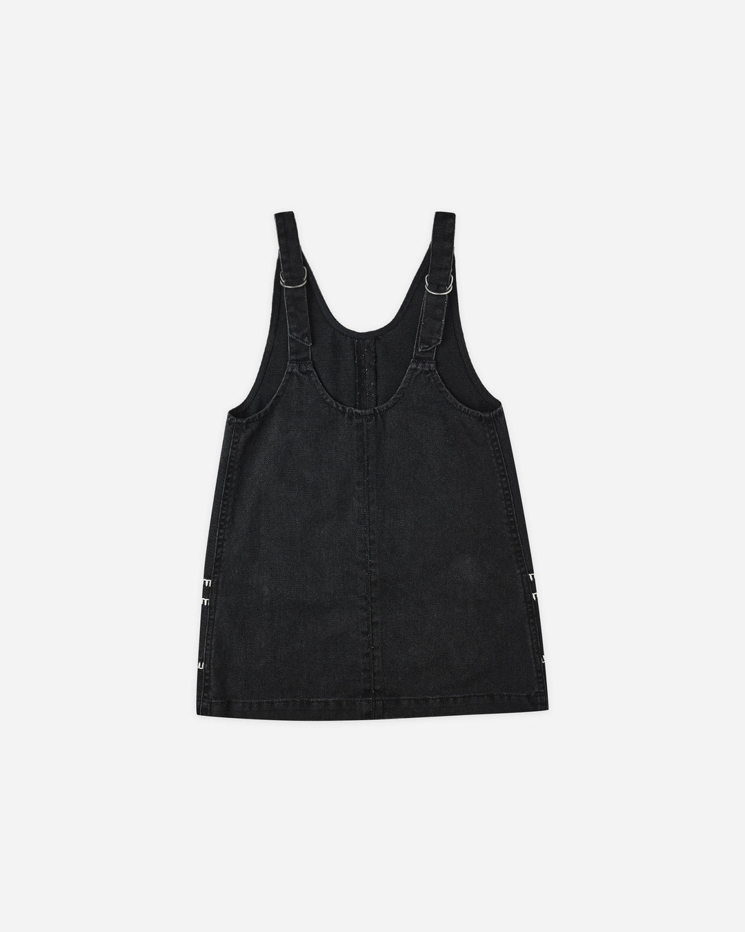 dress stitch pockets v jumper - black