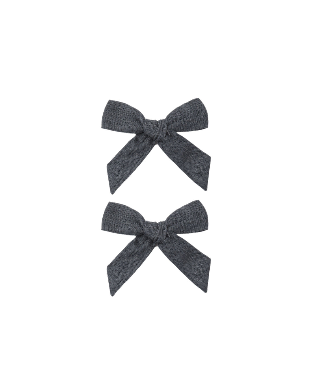 clip mini bow 2 pack - midnight