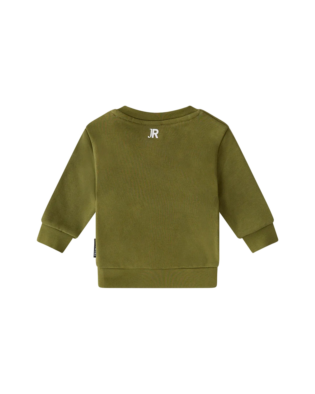 top l/s logo sweatshirt - green military