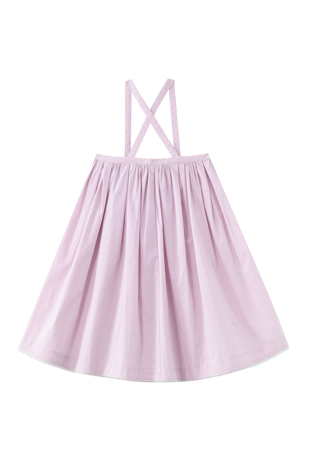 jumper with side tie - lavender