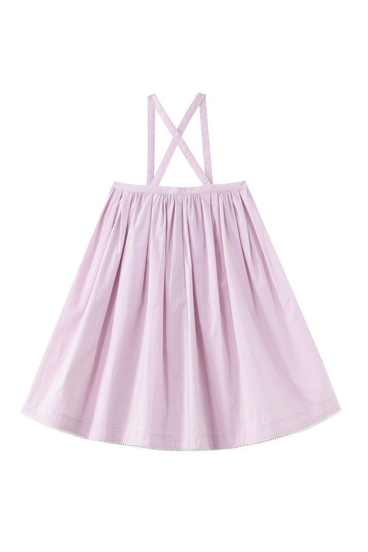 jumper with side tie - lavender