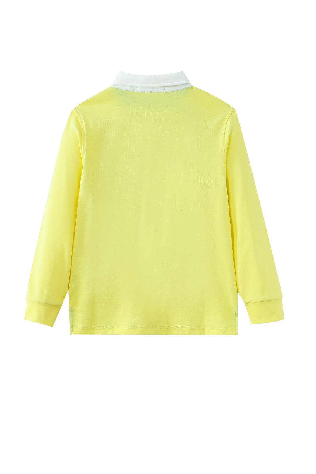 center stripe polo - yellow