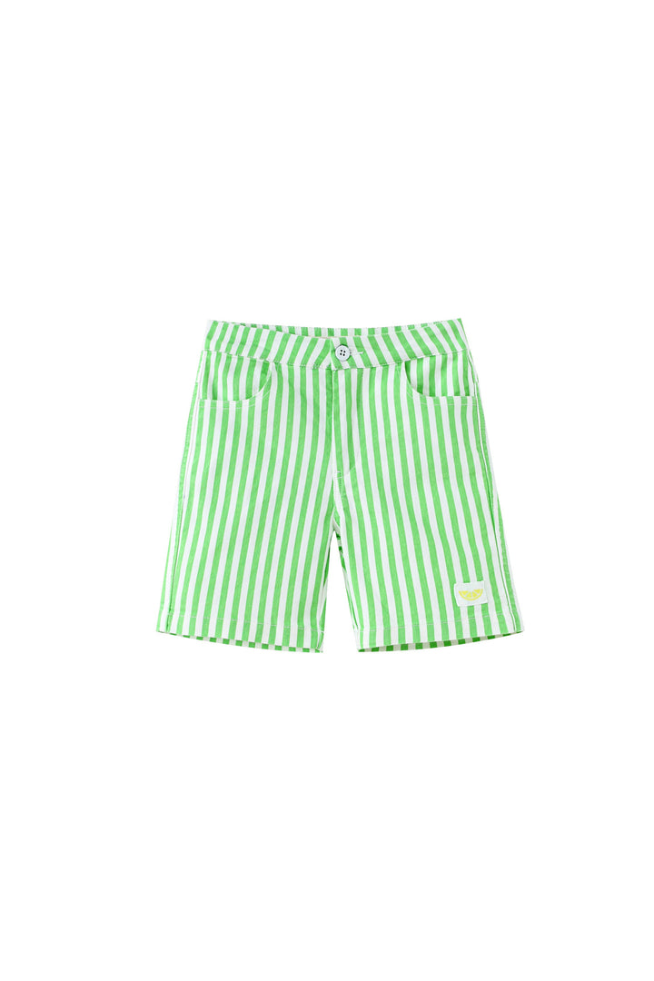 striped pant - green striped