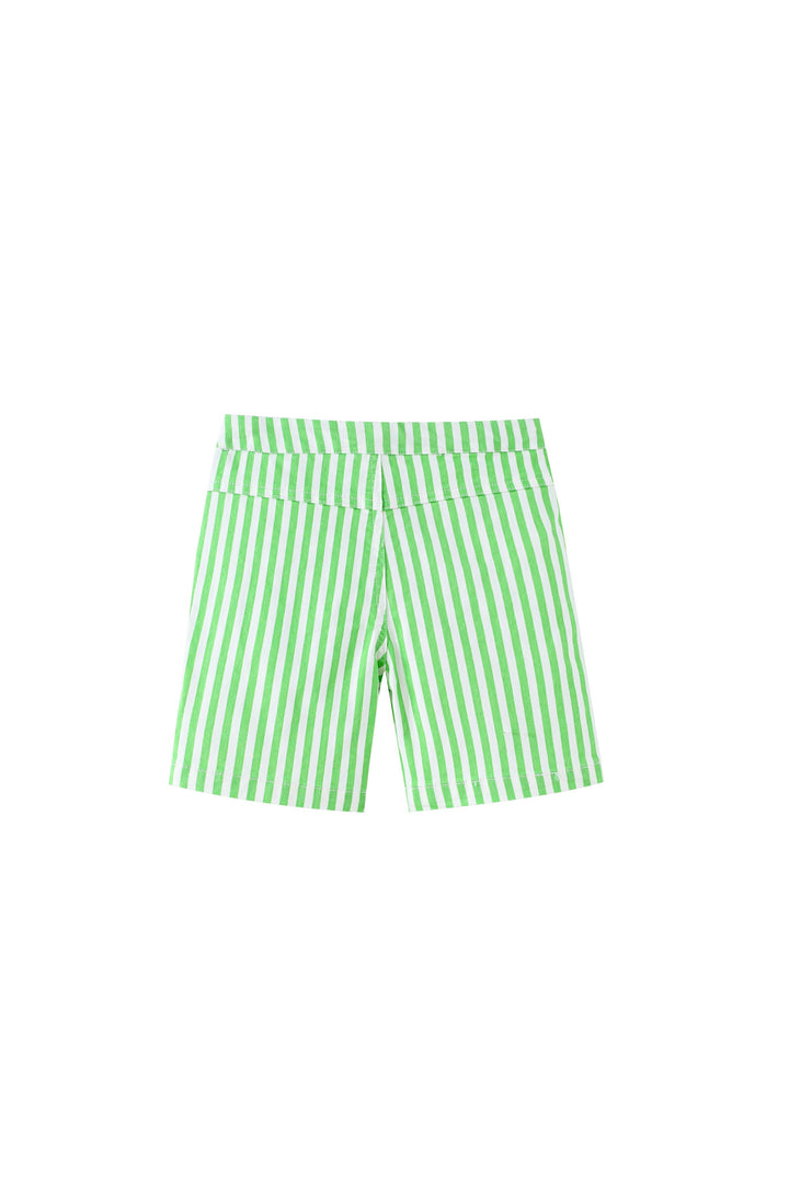 striped pant - green striped