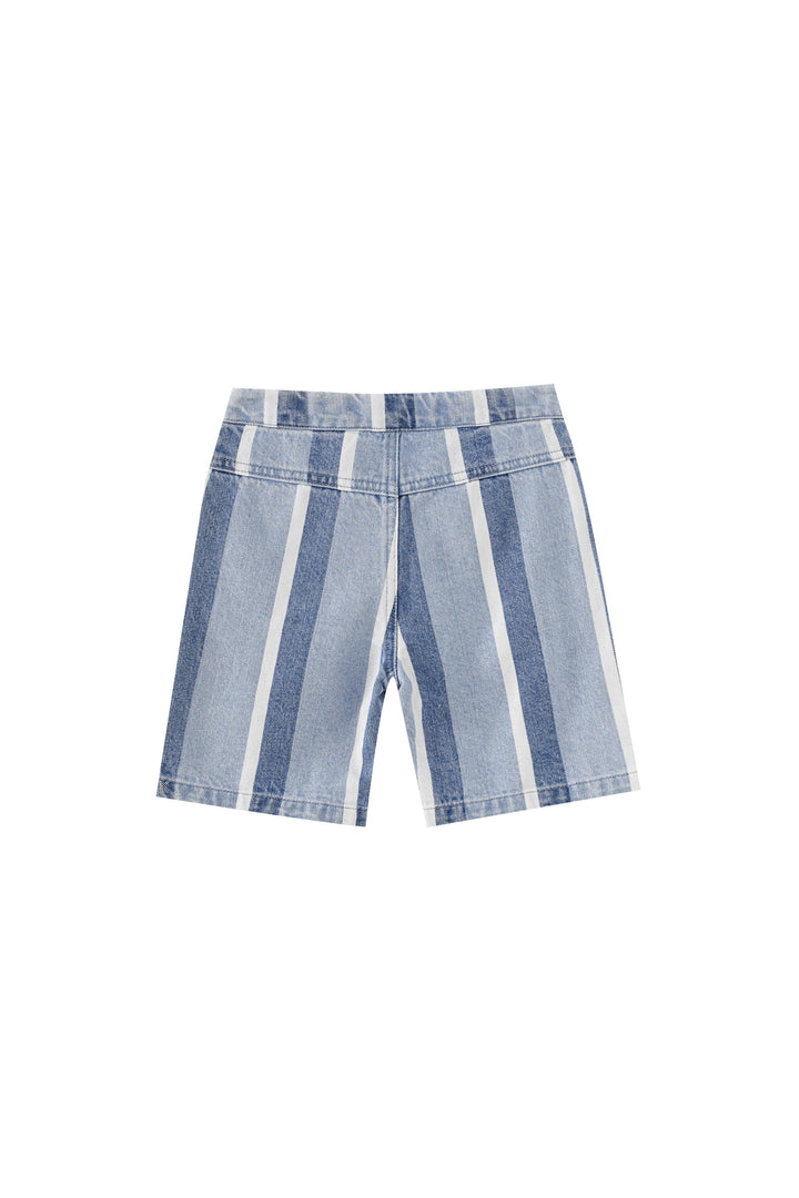 denim striped pant - denim striped