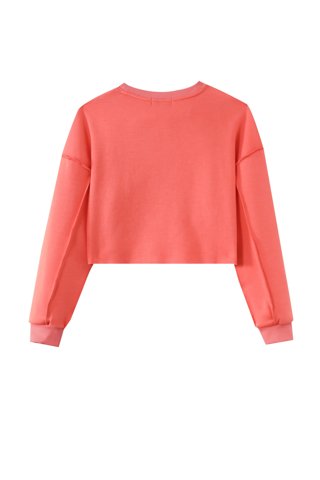 teen heathered sweat - coral