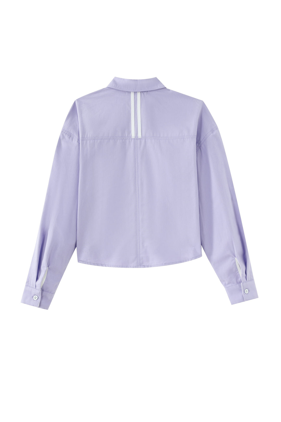 teen shirt with side pocket - lavender