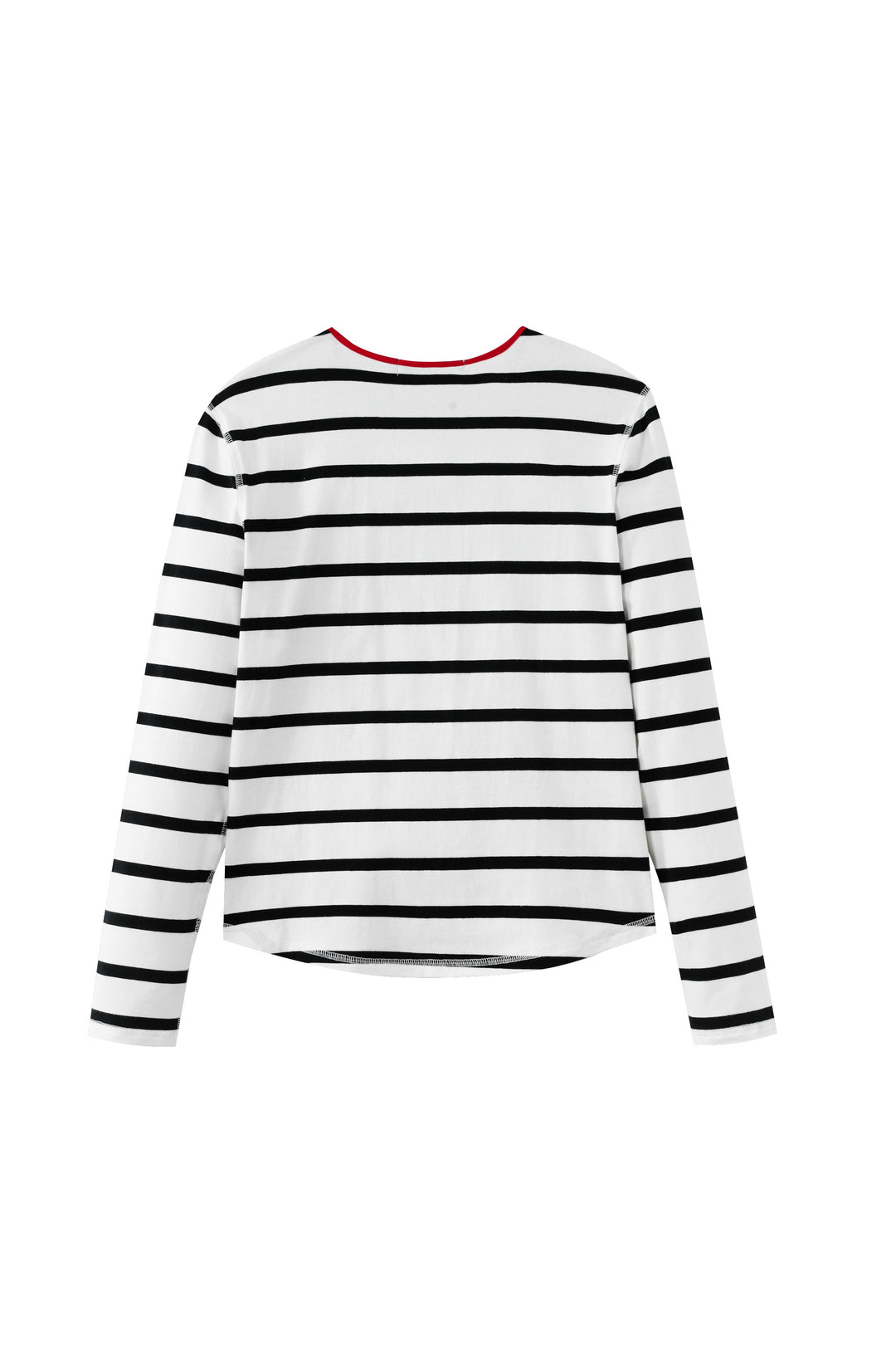 striped henley - black striped