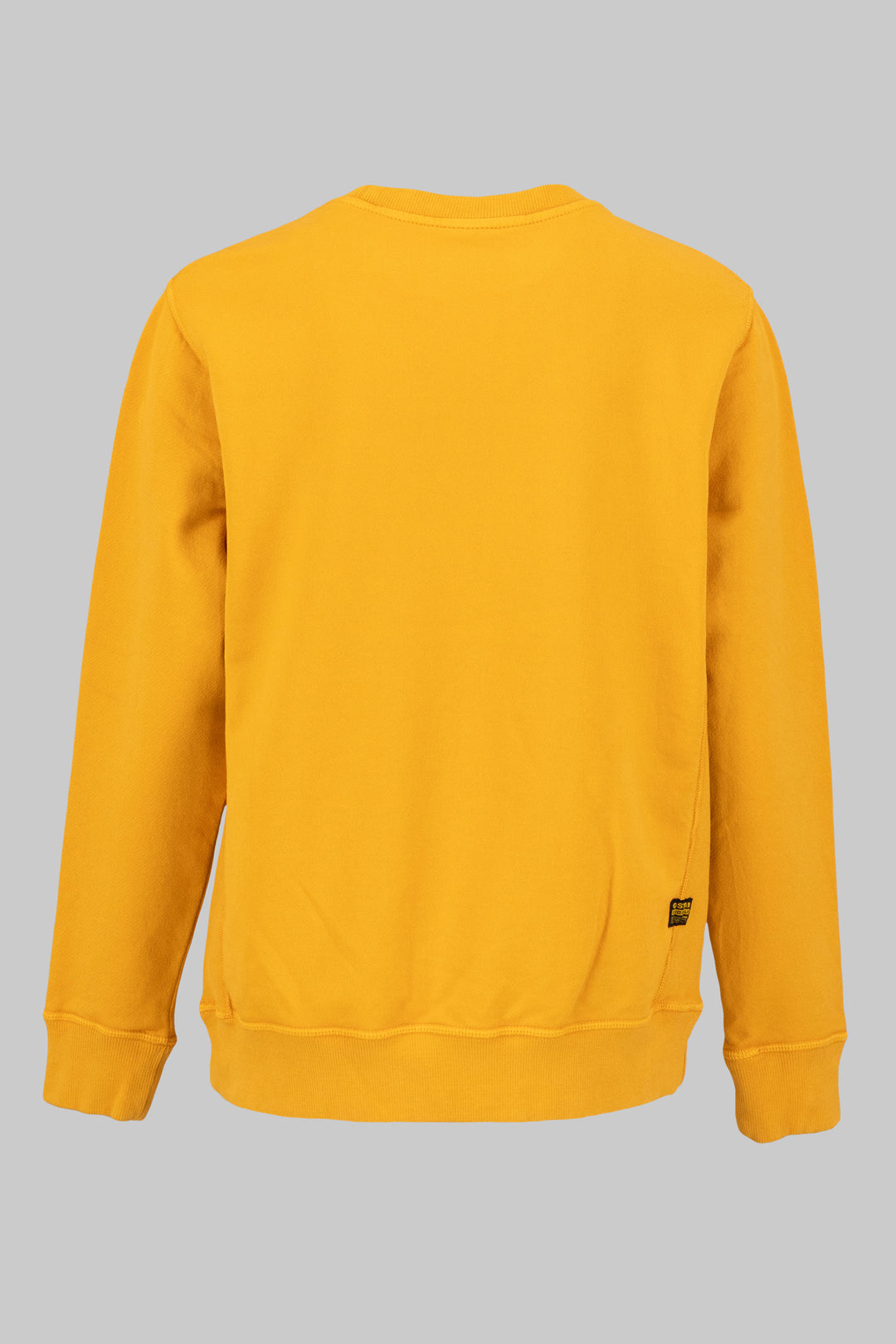 top l/s side seam sweatshirt - saffron