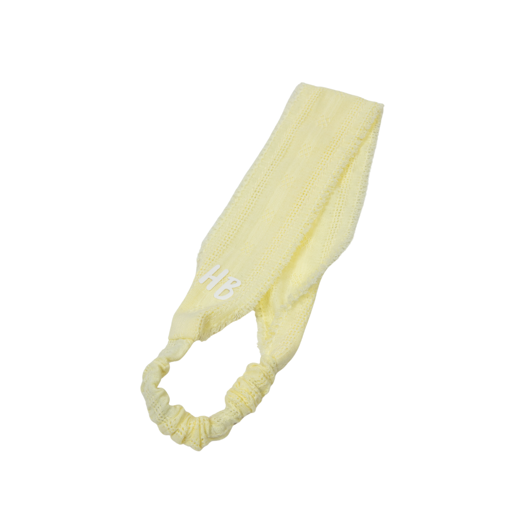 sweatband soft stitch small - yellow