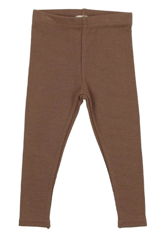 leggings ribbed - white