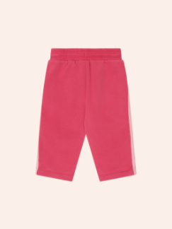 set outfit cherry racer stripe sweatshirt and sweatpants - cherry