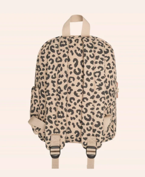 backpack leopard print cherry bow - animal