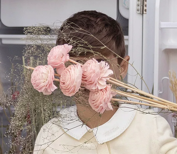 onesie embroidered stitch collared - white/yellow-300