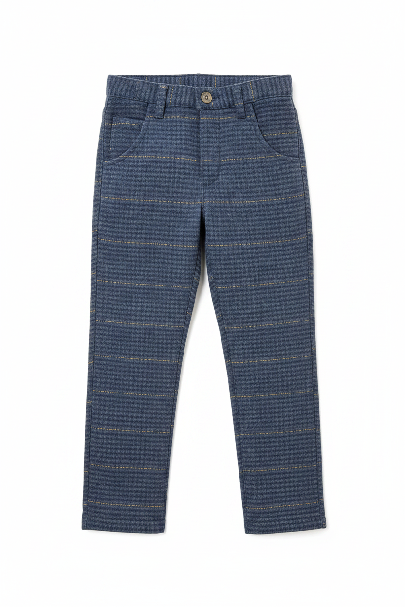 pants wool plaid - multi