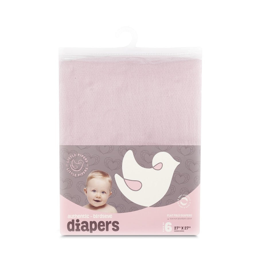 diapers 6 pack - pink