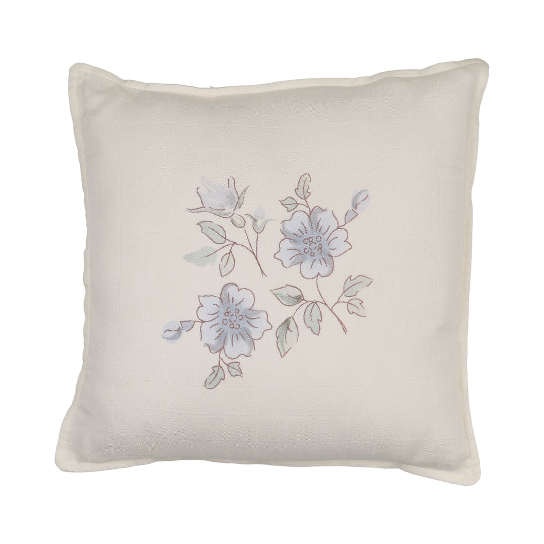 pillow blossom quilted - powder