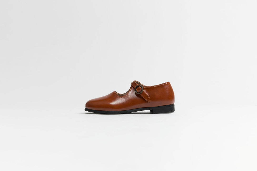shoes mary jane - smoked paprika