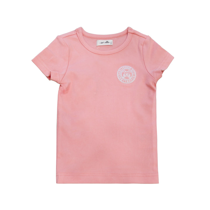 tee s/s stamp - coral