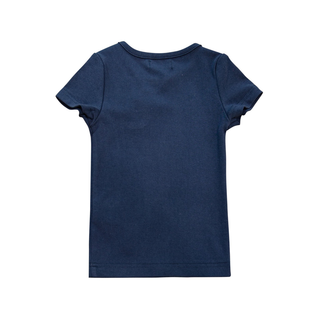 tee s/s stamp - navy