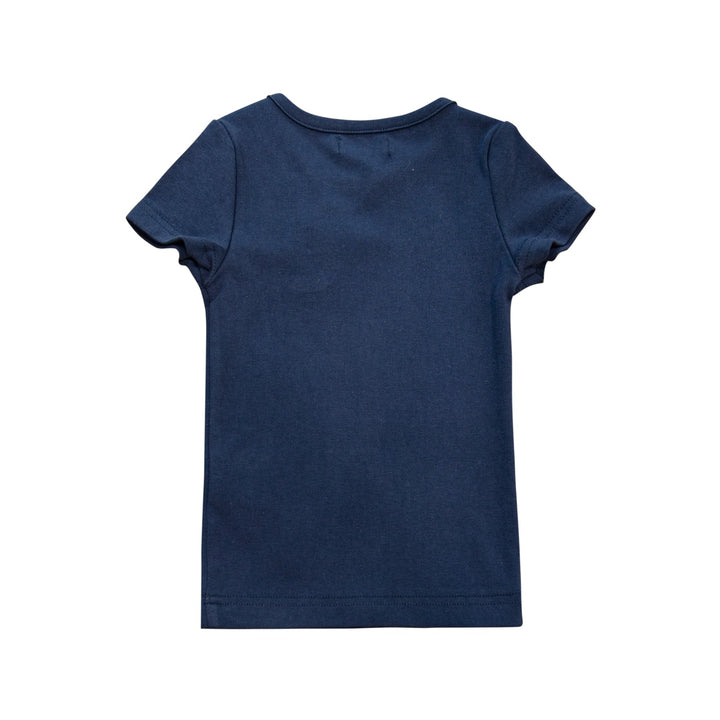 tee s/s stamp - navy