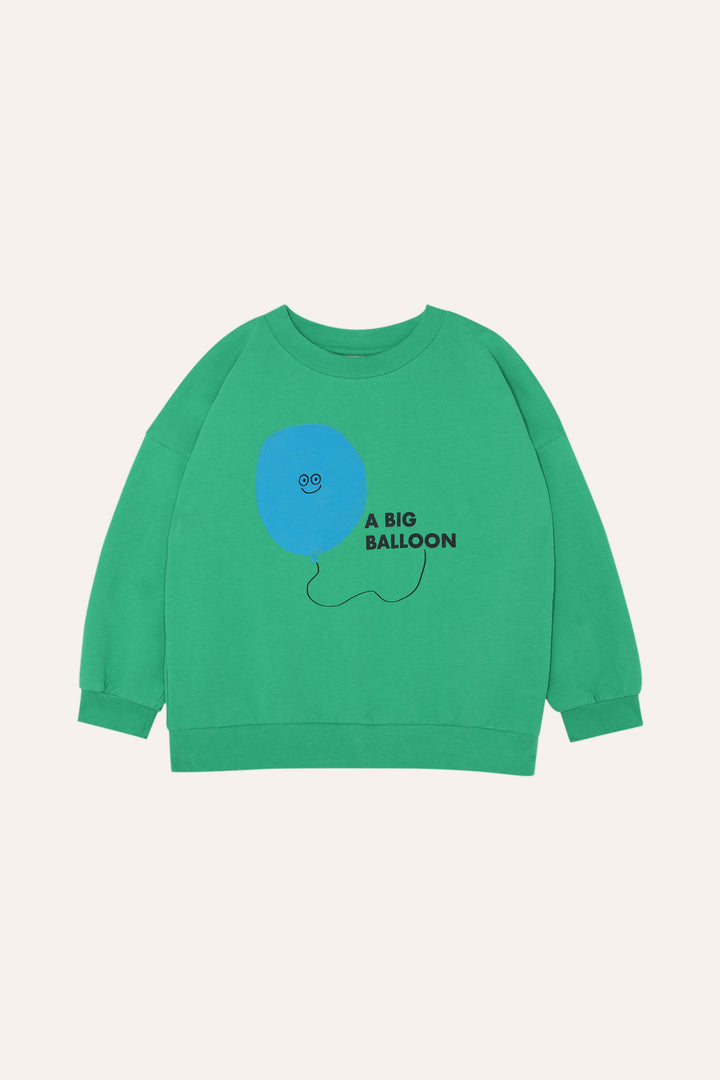 top l/s sweat balloon - green