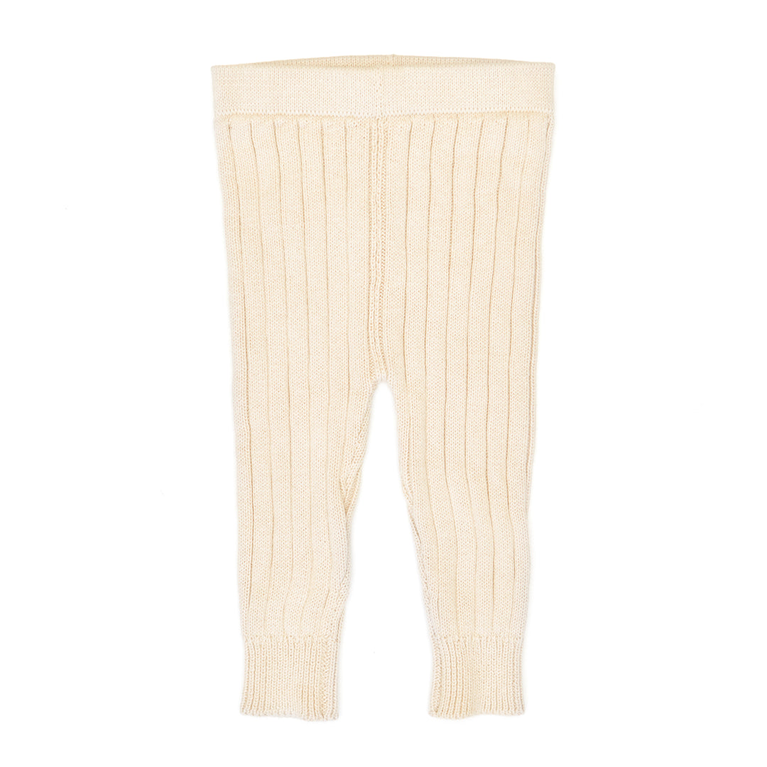 set outfit marled knit collared sweater and leggings - ntrl/rse qurtz/ntrl