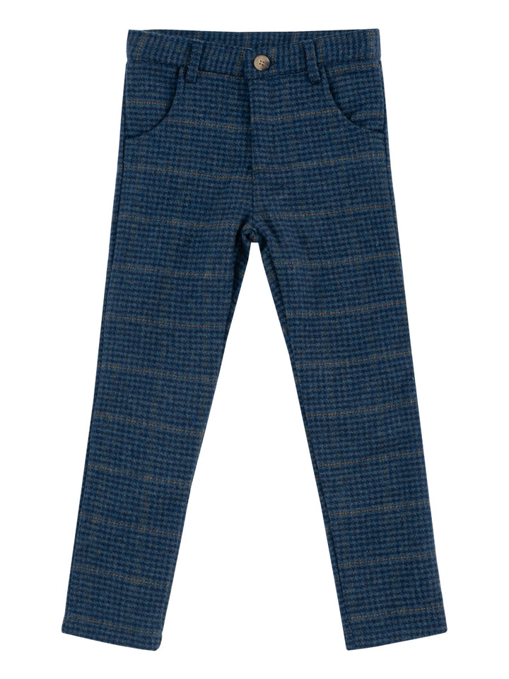 pants wool plaid - multi