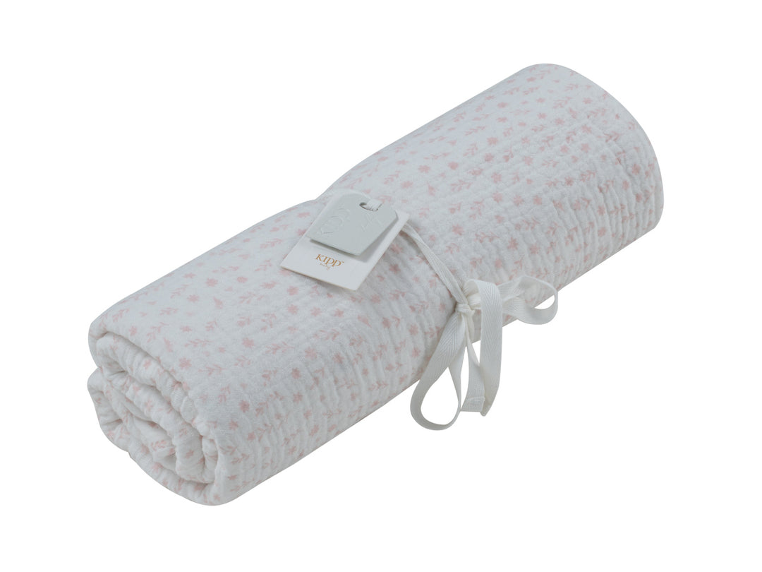 swaddle floral printed - pink