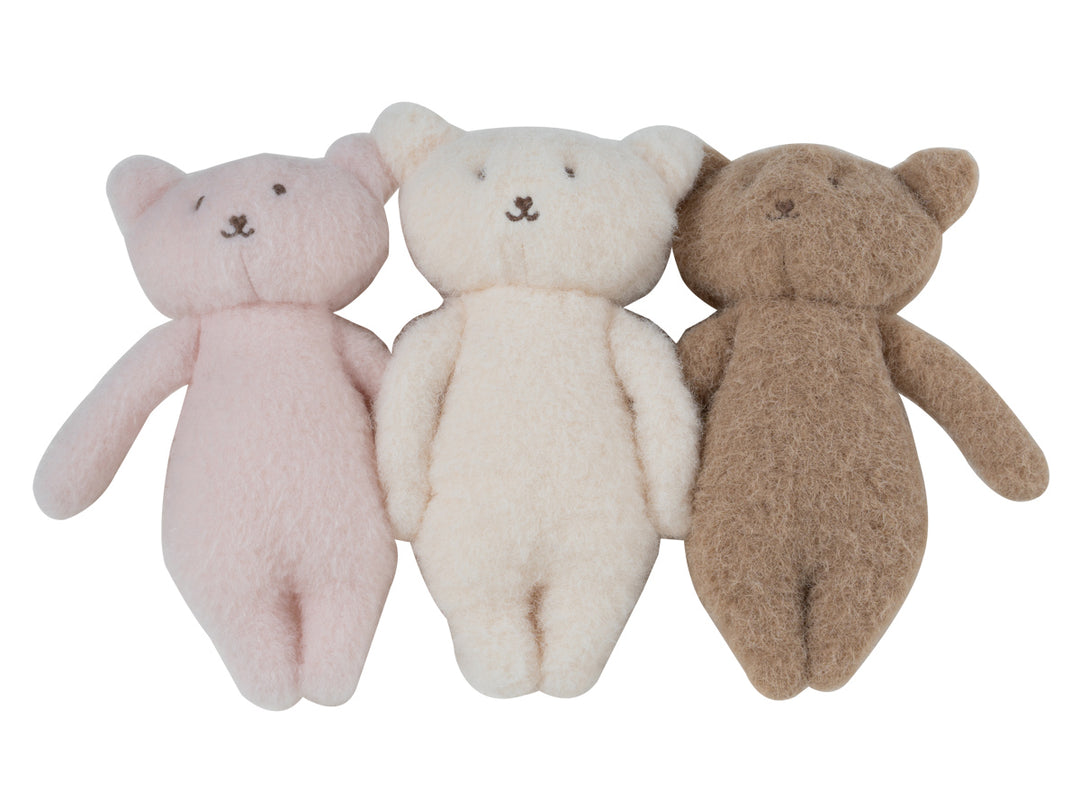 teddy trio bears - pink