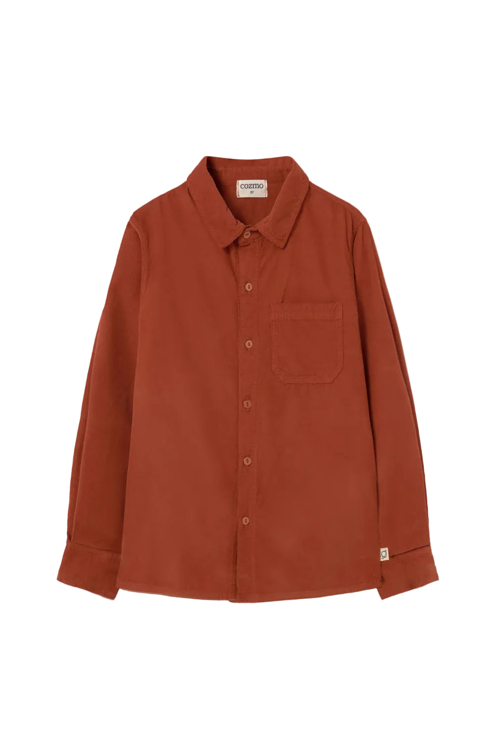 shirt l/s soft corduroy - ginger