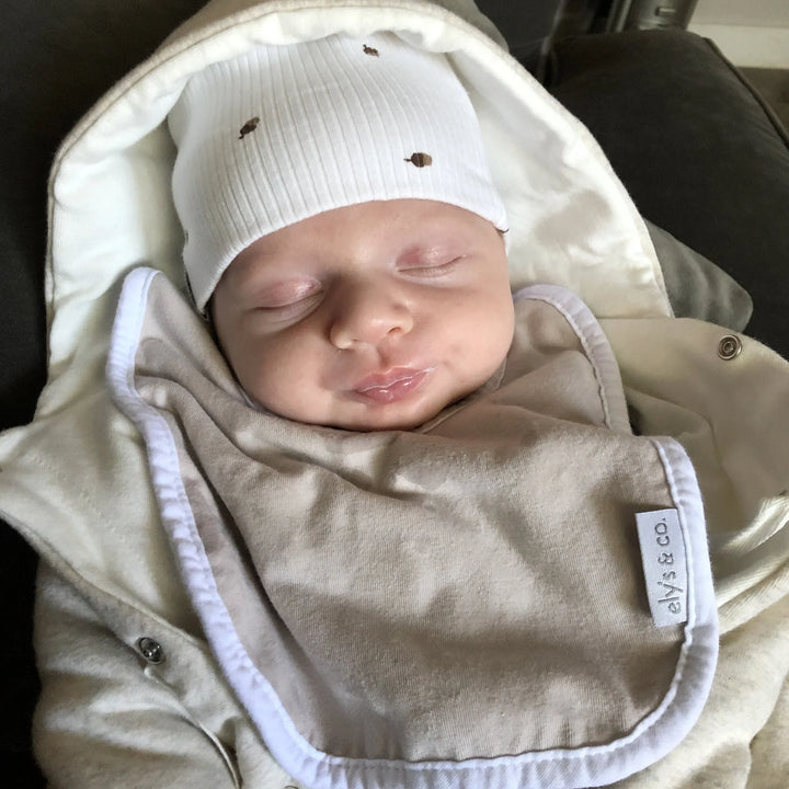 bib jersey cotton - tan