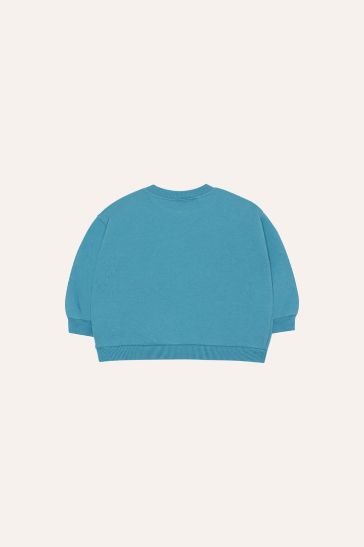 top l/s ladybug sweatshirt - blue
