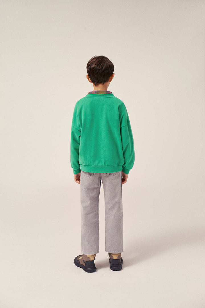 top l/s sweat balloon - green