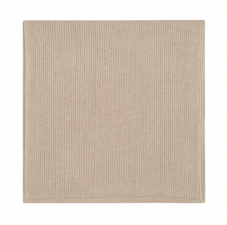 blanket knit - latte