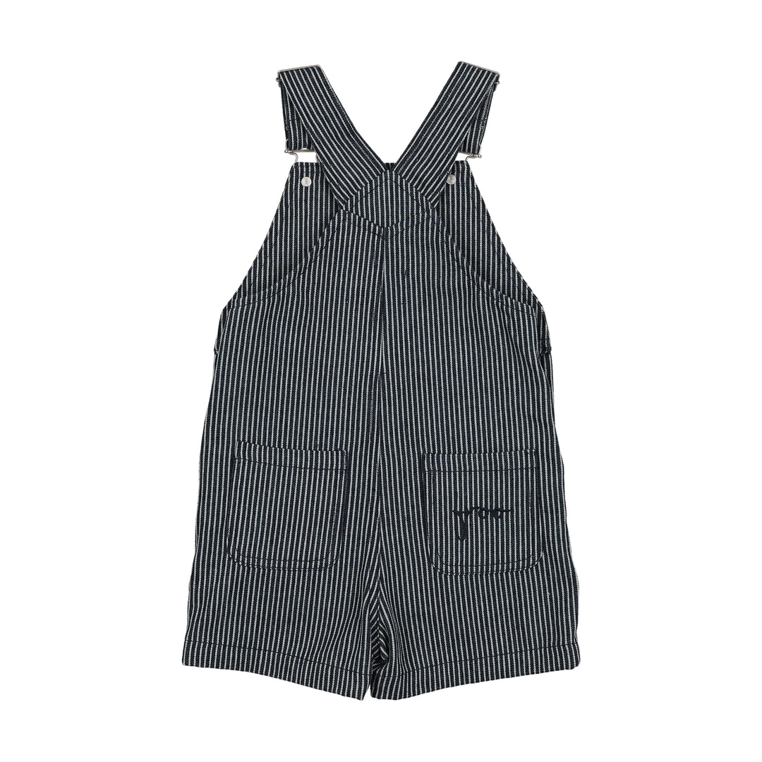 one piece striped snaps romper - stripe