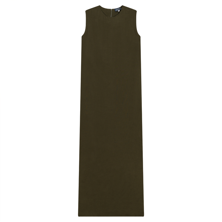 dress high low jumper - olive