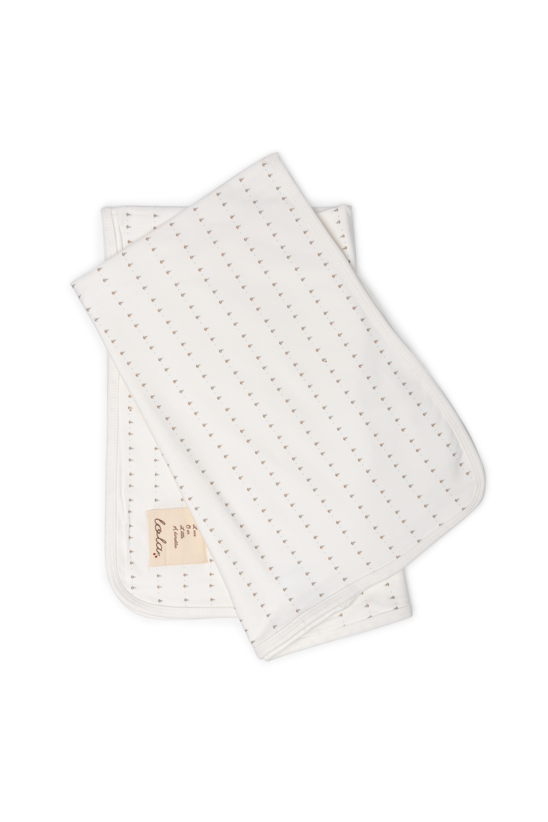 set footie velour mini tulips with hat and blanket - powder blue