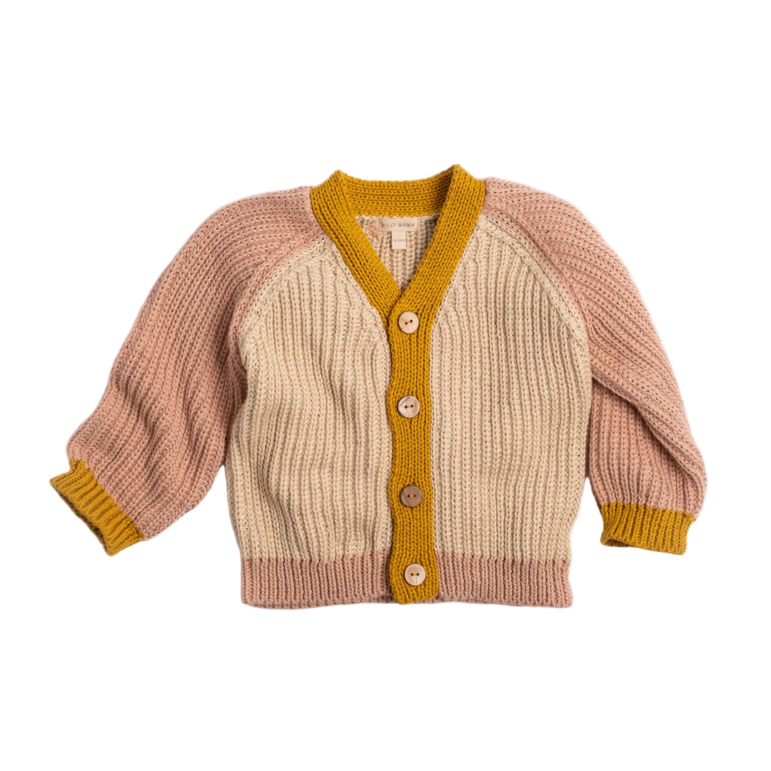 cardigan rainbow - multicolor