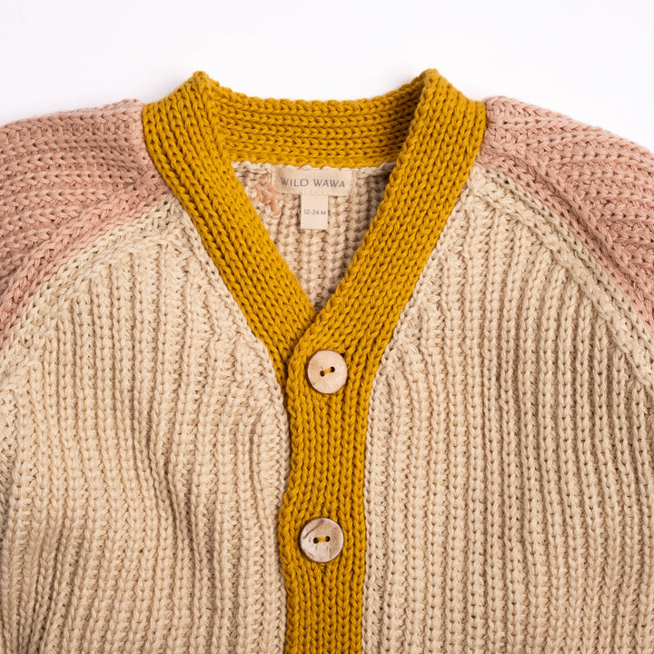 cardigan rainbow - multicolor