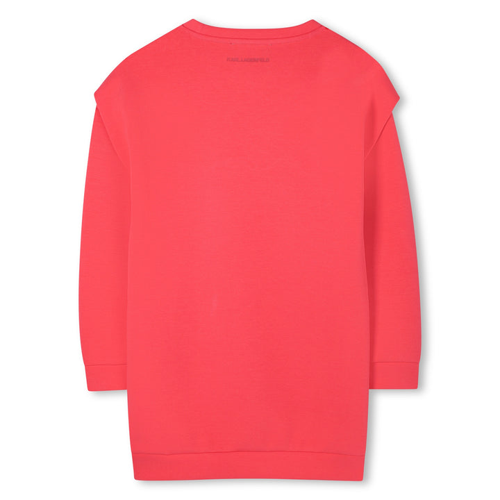 dress logo l/s sweater - poppy-98a