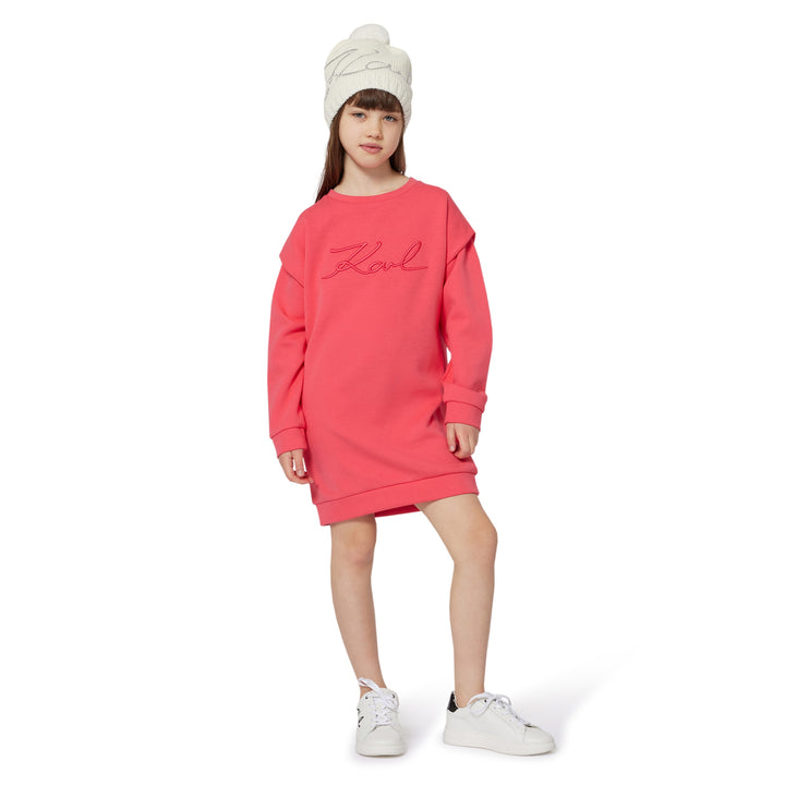 dress logo l/s sweater - poppy-98a