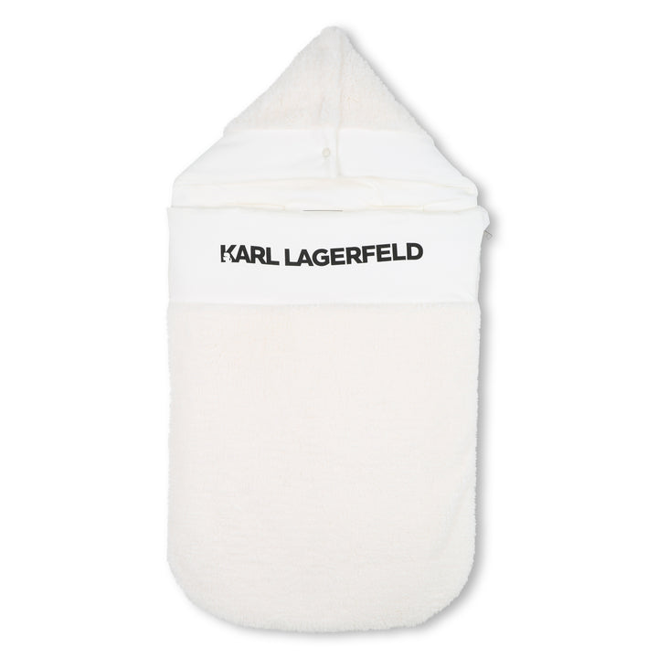 bunting sherpa with logo - off white-195