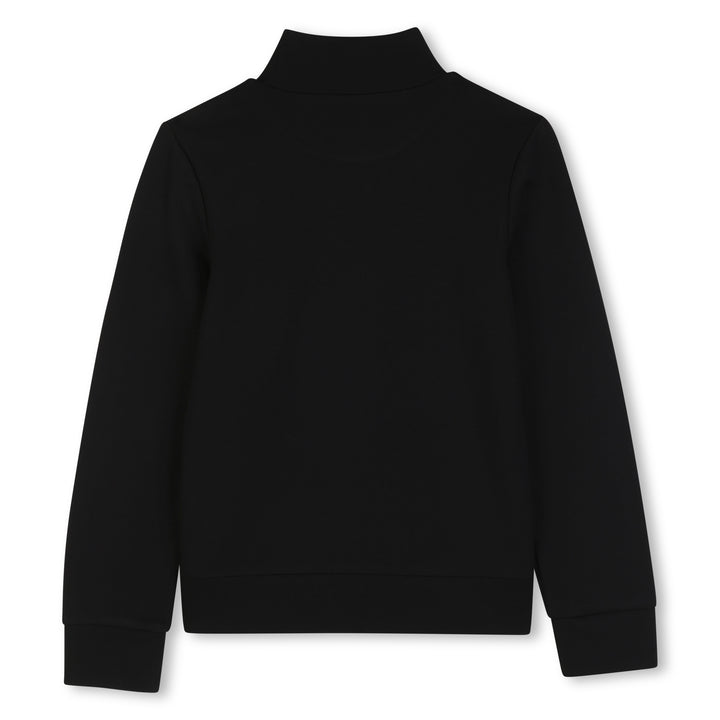tee l/s autograph logo mockneck - black-09b