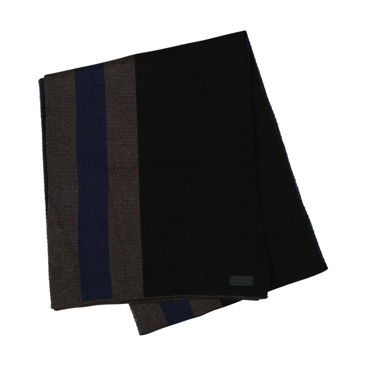 scarf bold sttripe - navy