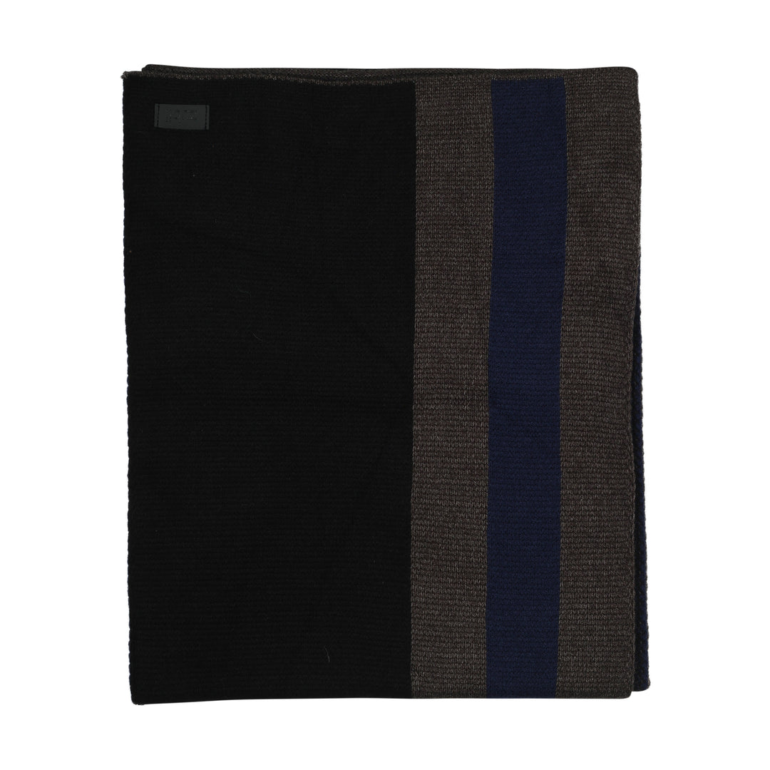 scarf bold sttripe - navy