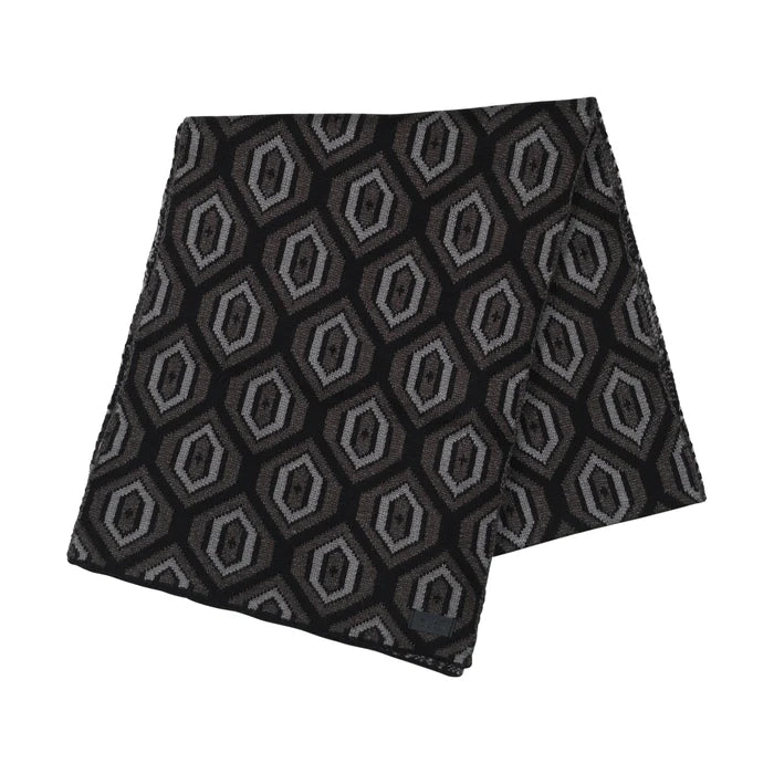 scarf hexagon - black-9