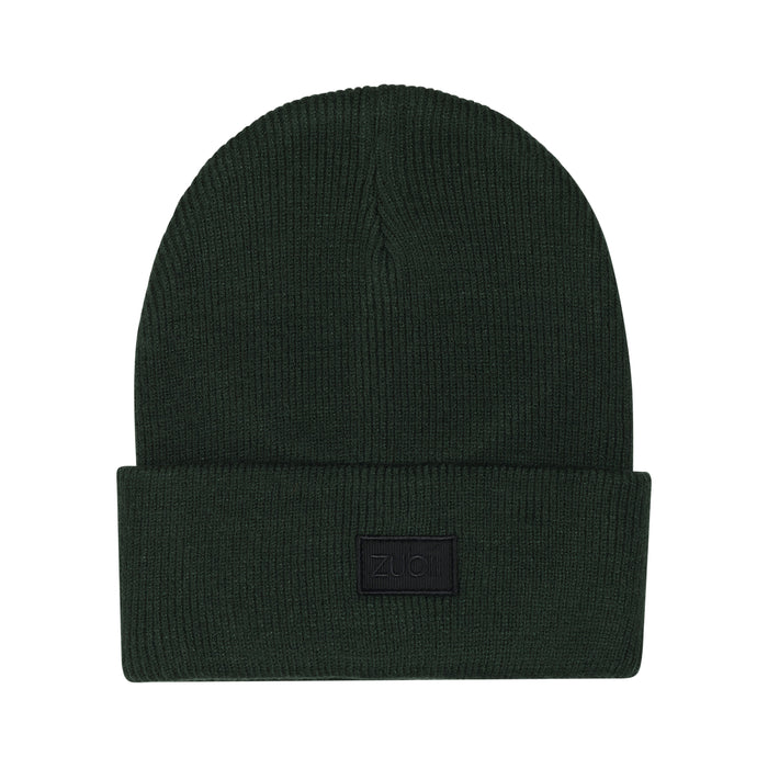 beanie ribbed with cuff - 10-hunter